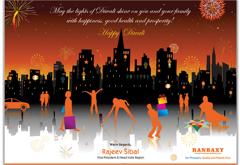 Ranbaxy Happy Diwali Campaign