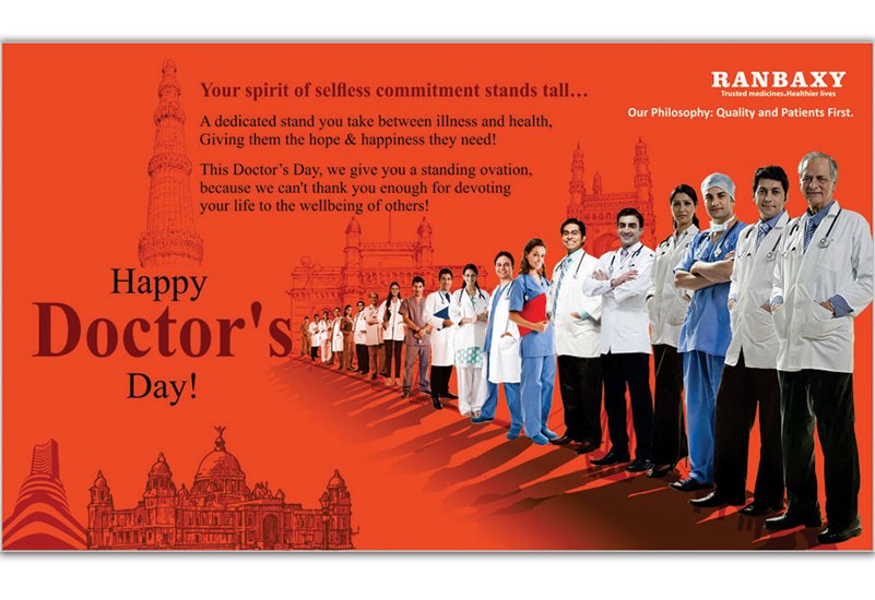 Ranbaxy Happy Doctors Day Ad Concept